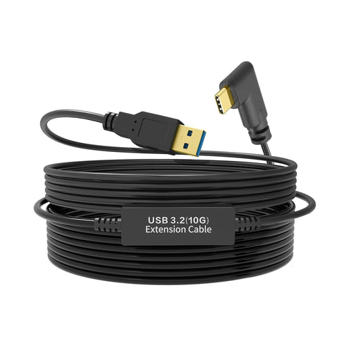 VR Link16 ft, USB 3.2 Gen 2x1 to Type-C Cable 10Gbps, Compatible with External NVME/ Quest 3/2/Pro/PICO4 Accessories, Suitable for Steam VR Virtua...