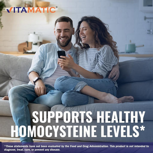 Vitamatic TMG Supplements 1000mg - Trimethylglycine - Betaine Anhydrous - 120 Tablets - 120 Servings - Non-GMO & Gluten Free...