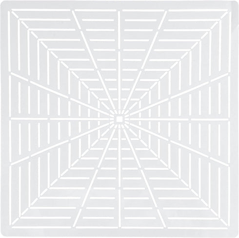 PATIKIL 16 Segment Mandala Stencil, Mandala Stencils Reusable Mandala Template Painting Tool for Drawing on Wood Fabric Glass Wall, White...