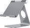 OMOTON Tablet Stand Holder Angle Adjustable, T1 Desktop Aluminum Tablet Dock Cradle Compatible with iPad Air/Mini, iPad 10.2, iPad Pro 11/12.9, Sa...