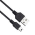 1ft Mini USB Cable 2-Pack, Short USB 2.0 to Mini 5 pin B Charging Cord......