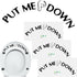 AUEAR, Funny Bathroom Toilet Seat Sticker Decal Reminder Decoration for DIY (4 Pack)...