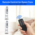 notiela Remote Control Compatible with Dyson AM04 AM05 Fan Remote with Battery for Dyson Remote Control Replacement Compatible with 922662-06, 922...