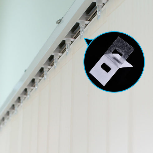 TOODOO Vertical Blind Repair Tabs Vertical Blind Vane Saver, Clear (30)...