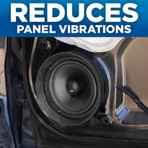 NVX XBAF68 2 Piece Universal 6" x8” and 5"x7" Silicone Rubber Speaker Baffles with Self Adhesive Foam Base Pad......