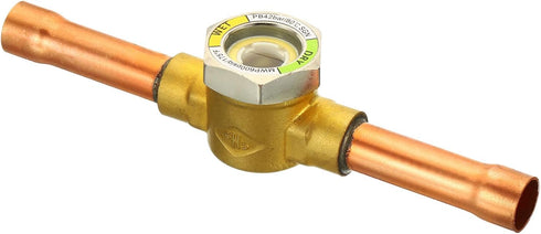 PATIKIL Sight Glass, 1/2 x 1/2 Sweat Universal Liquid Moisture Indicator Soldering for Air Conditioning HVAC Refrigeration......