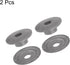 2pcs Bench Grinder Arbor Washer Flange 1.26" OD x 0.63" ID Carbon Steel Tool Parts for Bench Grinder Polisher...