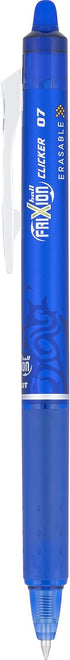 Pilot Frixion Erasable Pens - 6 Pack of Blue Ink Pens + 4 Bonus Refills - Frixion Clicker Erasable Pens Retractable Gel Ink Pen - Fine Point 0.7 m...