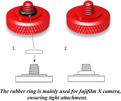JJC Camera Soft Release Button, Shutter Button for Fuji Fujifilm X-T5 X-T4 X-T3 X-T30 X-T30 II X-T20 X-PRO3 X100VI X100V X-E4 X-E3 Sony RX1R II RX...