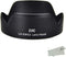 Reversible Lens Hood for Canon EF-M 15-45mm F3.5-6.3 is STM and RF-S 18-45mm F4.5-6.3 is STM Lens on EOS R100 R50 R10 R7 M50 M6 Mark II M200 M100 ...