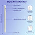 iPad Pencil, Apple Pencil Stylus Pen for iPad10/9/8/7/6, iPad Air 5/4/3, iPad Pro(11/12.9), iPad Mini 6/5, 15Mins Fast Charge Palm Rejection & Til...