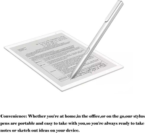 2 Pack Stylus Pen for Remarkable 2,Replacement Pen for Remarkable 1,EMR Stylus with Palm Rejection,Compatible Remarkable 1,4096 Pressure Levels(Si...