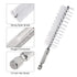 5Pcs Nylon Bore Brush 25mm Dia Cleaning Twisted Wire Brush Tube Pipe Cleaner with Handle 1/4 Inch Hex Shank for Tubes, Ports, Bearings...
