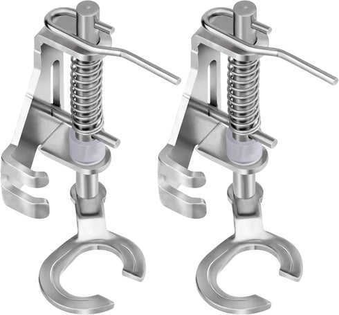 PAGOW 2X Metal Open Toe Free Motion Quilting Darning Embroidery Presser Foot for Brother, Singer, Babylock, Viking, Euro-Pro, Janome, Kenmore, Whi...