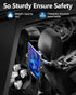 Car Headrest Backseat Mount,Phone/Tablet Car Holder,360°Rotation,Solid & Steady,Car Trip Essentials,Adjustable Back Seat Tablet Holder,Compatible ...