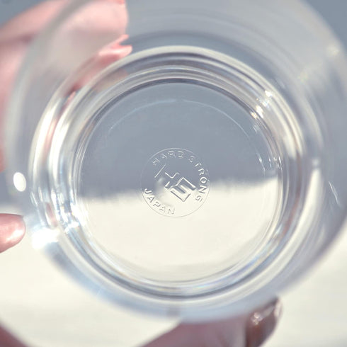 Toyo Sasaki Glass 00345HS Tumbler Glass, HS Stack Tumbler, 6.8 fl oz (200 ml), Set of 6, HS, Father's Day, Made in Japan, Dishwasher Safe, Cup, Tu...