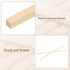 PATIKIL 3/16 Inch Dowel Rods Wood Sticks, 40 Pcs 12 Inch Long Square Wooden Dowels Unfinished Hardwood Sticks for Craft DIY Supplies...