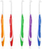 Ouligay 5Pcs Tuft Toothbrush Tufted Brush End-tuft Interspace Toothbrushes Single Tufted Toothbrush Soft Compact Interdental Toothbrush for Orthod...