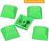 PATIKIL 1U Blank Keycaps, 10 Pack Universal PBT Keyboard Replacement Accessories for MX Mechanical Keyboard, Green...