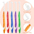 Ouligay 5Pcs Tuft Toothbrush Tufted Brush End-tuft Interspace Toothbrushes Single Tufted Toothbrush Soft Compact Interdental Toothbrush for Orthod...