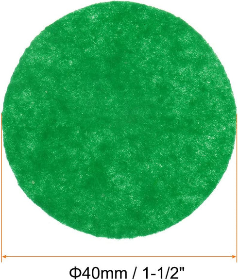 100pcs Round Felt Circles, 40mm 1-1/2" Pre Cut Felt Craft Pads Non-Woven Mini Felt Fabric Circles for DIY Sewing Handcraft Cut Projects Craft Fini...