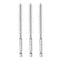 3pcs Nylon Bore Brush 12mm Dia Cleaning Wire Brush with Handle 1/4 Inch Hex Shank for Tubes, Ports, Bearings...