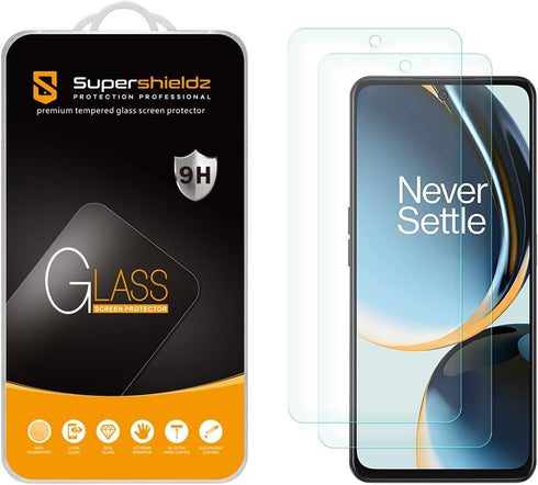 Supershieldz (2 Pack) Designed for OnePlus Nord N30 5G Tempered Glass Screen Protector, Anti Scratch, Bubble Free......