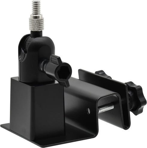 Holicfun Universal Solar Panel Gutter Mount for Ring, Arlo, Eufy, Wyze, Reolink Solar Panels and More (Black)...