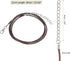 10pcs Waxed Necklace Cord Bulk, 23 Inches and 2mm Dia Necklace String Rope with Clasp for Pendants, Bracelets, Necklaces, Jewelry Making Beading S...