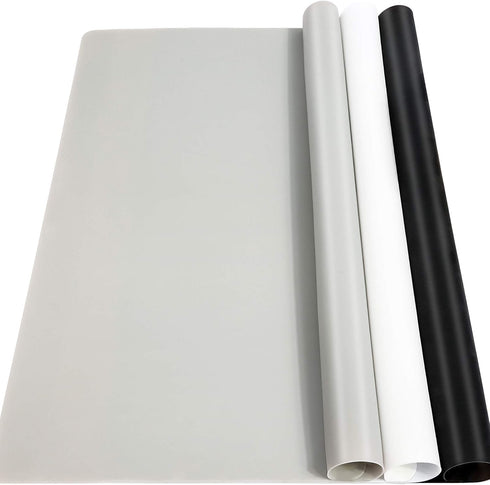 LEOBRO 3 Pack 15.7"x 11.7" Silicone Mats for Crafts, Silicone Mat, Nonstick Silicone Sheet for Resin Molds, Silicone Craft Mat for Epoxy Resin Cla...