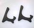 Artliving Black 8 Inch Wood-like Easels Plate Stand Holder Display Stands Picture Frame Stand-Set of 2...