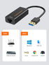 USB to Ethernet Adapter, CableCreation USB 3.0 to 10/100/1000 Gigabit Wired LAN Network Adapter Compatible with Nintendo Switch, Windows, MacBook,...