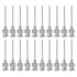 20pcs 17Gauge Stainless Steel Dispensing Needles, 1" All Metal Glue Needle Tube Blunt Tips Luer Lock for Thick Liquids, Ink, Glue, Lab Use...