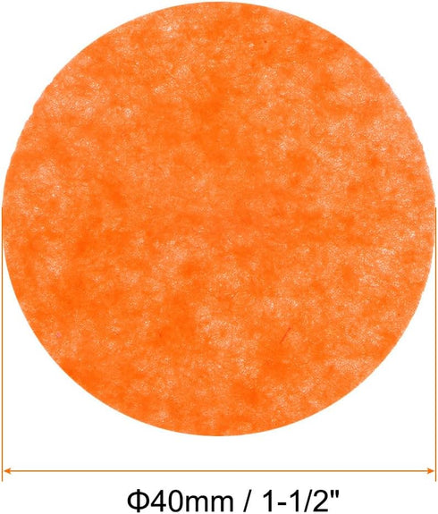 HARFINGTON 200pcs Round Felt Circles, 40mm 1-1/2" Pre Cut Felt Craft Pads Non-Woven Mini Felt Fabric Circles for DIY Sewing Handcraft Cut Projects...