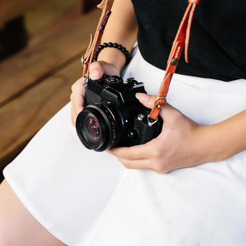 PATIKIL Camera Strap Lug Ring, 8 Pack Metal Triangle Split Ring Hook Adapter Universal for Camera Shoulder Strap, Silver Black...