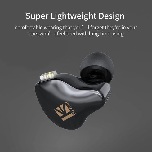 keephifi KBEAR KS1 Earphone,2022,Dual Magnectic Circuit Dynamic in Ear Monitor,2Pin Detachable Cables Headphone,HiFi Bass Noise-Isolating Earbuds ...