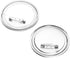 Juvale 36 Pack Make Your Own Blank Button Pins for DIY Crafts (2.25 in)...