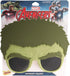 Sun-Staches Avengers Sunglasses | Hulk, Iron Man, Thor, or Captain America Costume Accessory | UV 400 | One Size Fits Most...