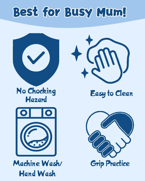 babygoal Pacifier Clip Set of 6, Silicone Pacifier Clips and Toy Strap fits All Pacifiers, Binkies and Toys- Ideal Baby Boy and Girl Gift-Neutral ...