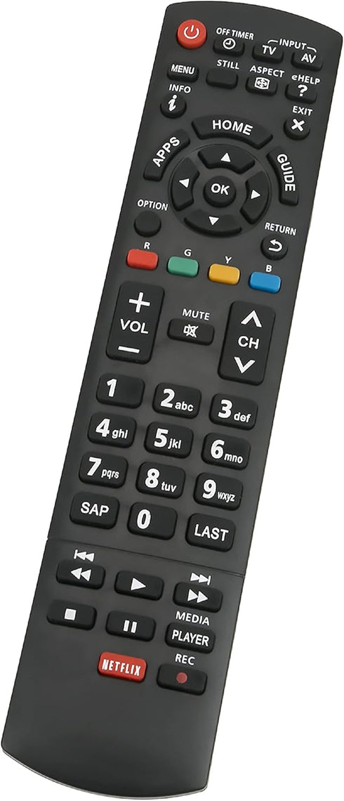 New N2QAYB000835 Replace Remote fit for PANASONIC TV TC-P55ST60 TC-P50ST60 TC-L55ET60 TC-P60ST60 TC-P65ST60...