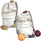 Potato & Onion Sprout-Free Vegetable Storage Bags - White...