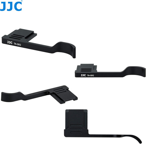 JJC TA-GR2 Thumbs Up Grip for Ricoh GR II Camera, Ricoh GR II Thumbs Grip, GR II Thumbs Up Grip, Made of Premium Aluminium Alloy, Hot Shoe Grip fo...