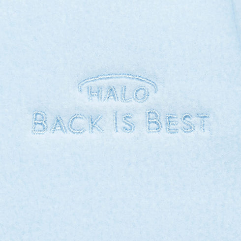 HALO Sleepsack Micro-Fleece Wearable Blanket, TOG 1.0, Baby Blue, X-Large...