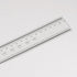 Film Flexible Ruler 60cm 0.1mm Scale with R Angle & Width Lines PET Plastic Folding Straight Ruler Calibration Soft Ruler Measuring Tool for Facto...