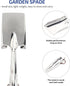 1Pc Garden Shovel Stainless Steel Hand Trowel Mini Snow Hand Shovel Garden Tool for Soil Planting Digging Transplanting Smoothing (Flat Shovel)...