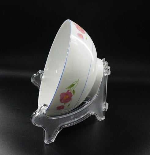 Artliving Display Stand Easel Bowl Stands for Display Large Deep Bowls, Platters and Deep Dishes Clear...