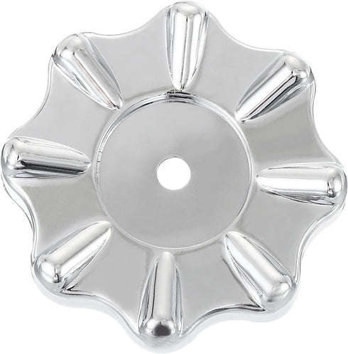 PATIKIL Round Wheel Handle, 2 Pack Faucet Handles Refrigerant Manifold Gauges Knob Square Broach Handwheel Replacement, Plastic...