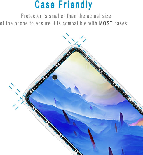 (2 Pack) Privacy Screen Protector for Motorola Moto G Play (2024) Anti Spy Tempered Glass, Bubble Free, Case Friendly...