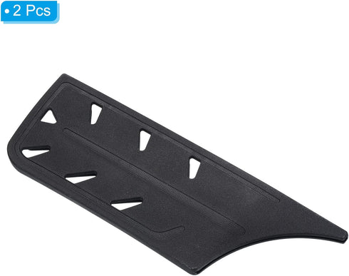 PATIKIL Plastic Safety Knife Cover Sleeves for 7" Nakiri Knife, 2 Pack Knives Edge Guard Blade Protector Universal Knife Sheath for Kitchen, Black...