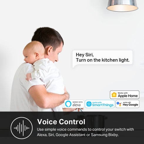 Kasa Apple HomeKit Smart Dimmer Switch KS220, Single Pole, Neutral Wire Required, 2.4GHz Wi-Fi Light Switch Works with Siri, Alexa and Google Home...